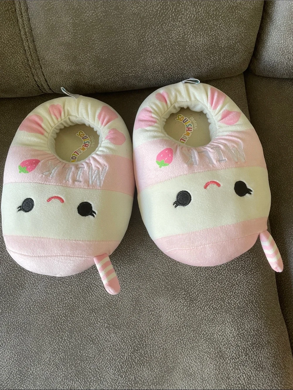 Strawberry Milkshake Full Back Slippers